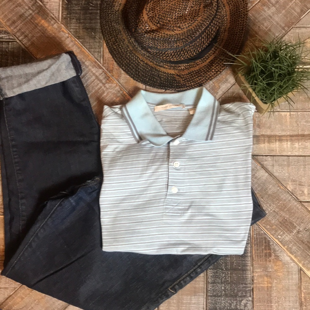 Marc Jacobs striped polo shirt—made in Ita…